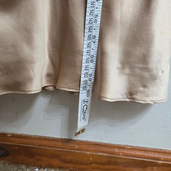 Nicole Miller Y2K Fairy Glam Silk Sequin Babydoll Bias Cut Party Maxi Dress 0 - Picture 11 of 11